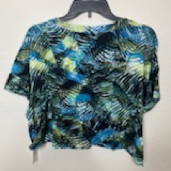 NWT Calven Klein Performance Line mid-drift top size large - Picture 9 of 11
